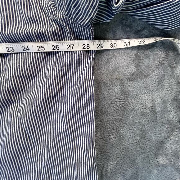 Levis Shirt Mens XXL Worker Long Sleeve Button Up Striped - Picture 8 of 9